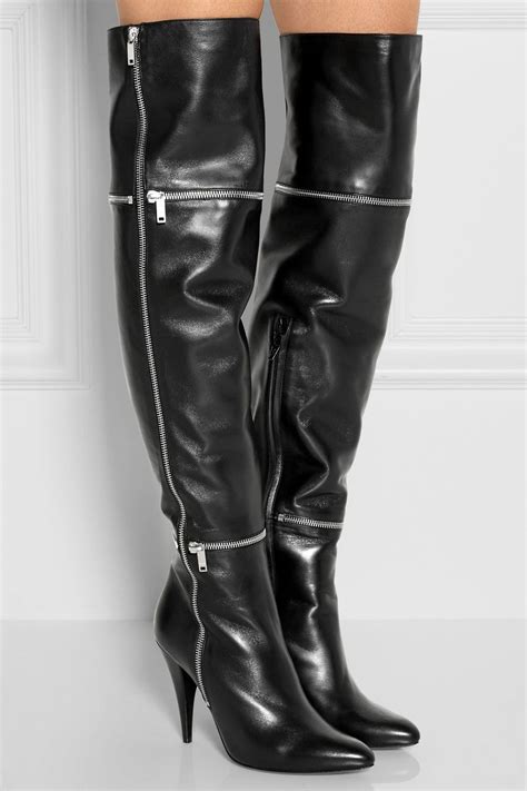 boots yves saint laurent mon paris|Saint Laurent embellished boots.